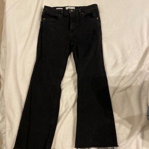 Mango boot cropped black Jeans